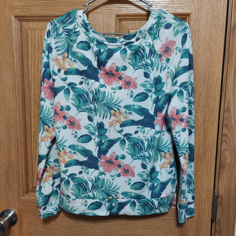 SO Authentic American Heritage Small Pullover Fleecy Sweater‎ Ticket to Paradise - Picture 4 of 9